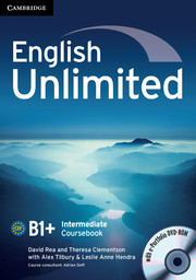 Підручник з англійської мови English Unlimited Intermediate Coursebook with e-Portfolio Підручник з англійської мови English Unlimited Intermediate Coursebook with e-Portfolio